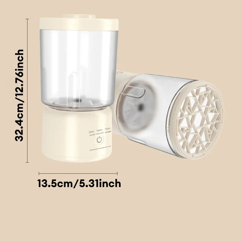 Portable Small Washing Machine Automatic Makeup Brush Cleaner Household Mini Washing Machine for Socks Underwear Panties Washer