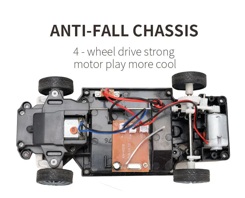 4WD Remote Control Car RC Drift 1:24 20KM/H High Speed Vehicle with LED Lights Racing Sport Toy for Adults Boys Girls Kids Gifts