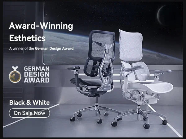 Ergonomic Office Chair Computer Chair with Dual Lumbar Support 6D Armrests Adjustable Rolling Mesh Gaming Chair office furniture