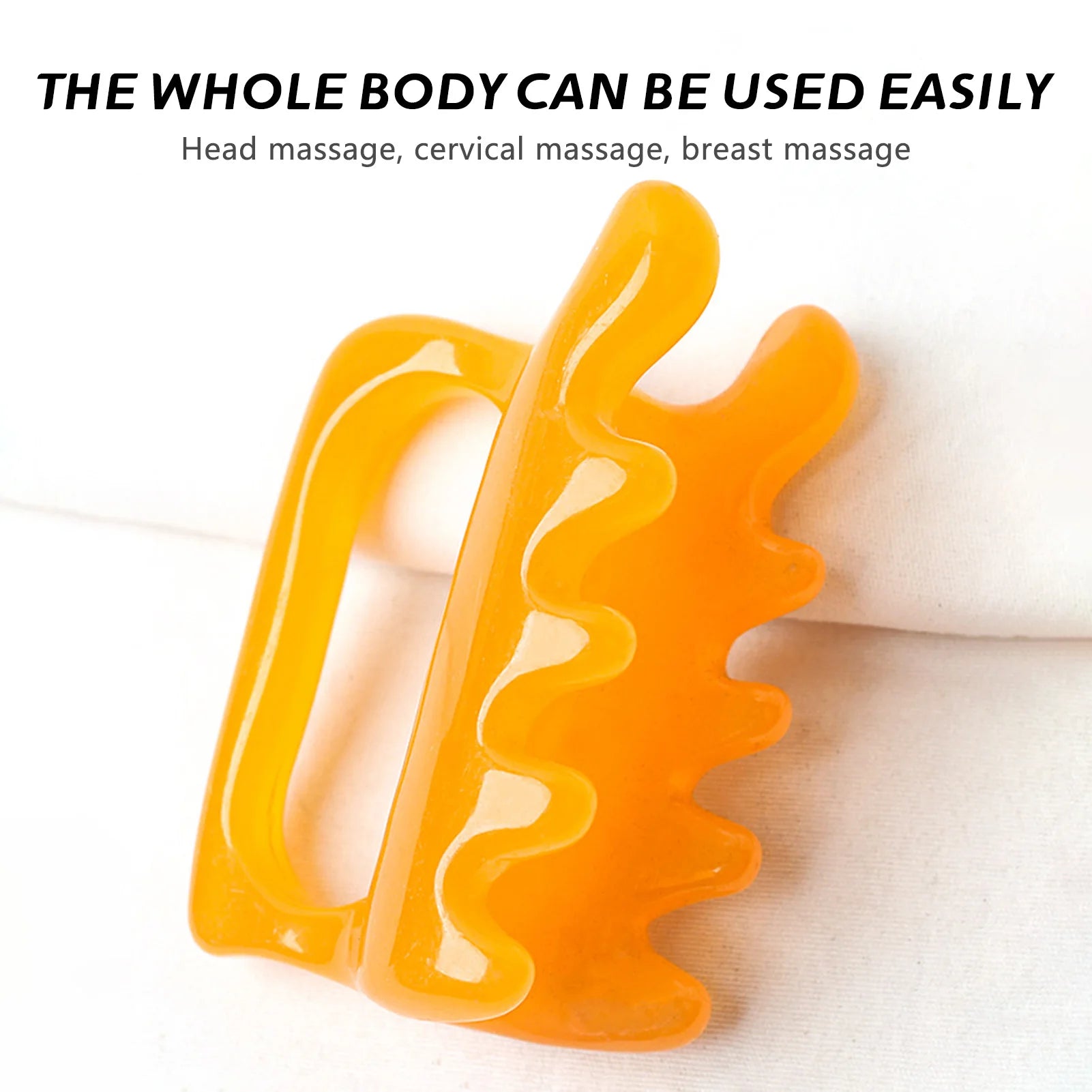 Large Fascia Massage Tool Cellulite Massager Tool for Cellulite Myofascial Release Neck Back Resin Trigger Point Massager