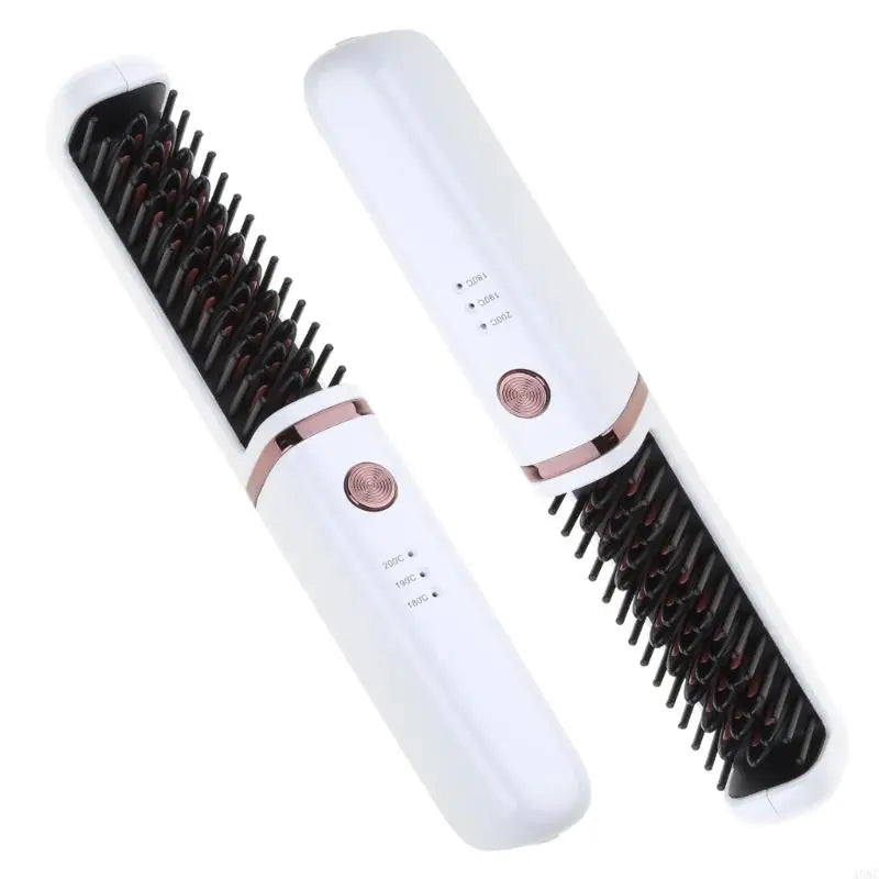 A0NC 2-in-1 Hot Air Spin Brush for Styling and Frizz Control, Negative Ionic Hair Dryer Brush, 3 Levels Temperature Control