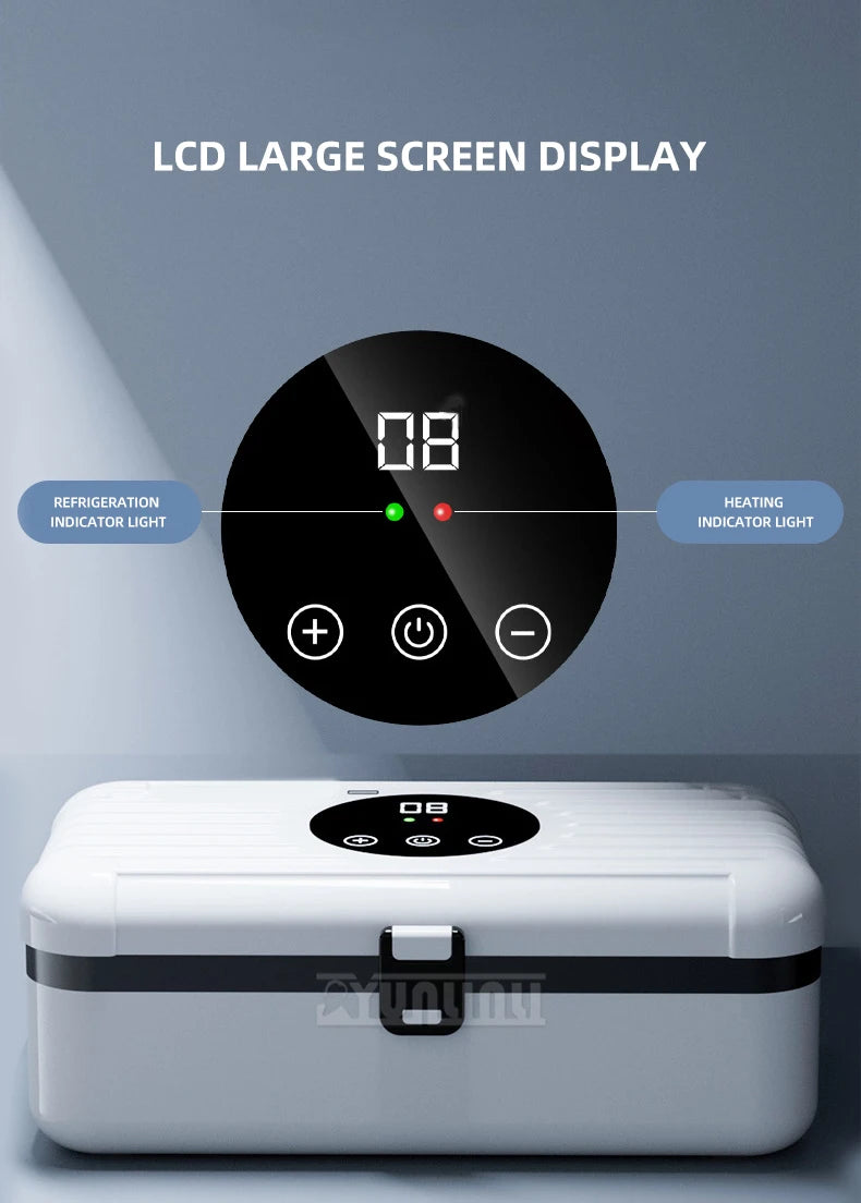 Household Mini Refrigerator Portable Constant Temperature Box Cold and Hot Dual-use Refrigeration Box