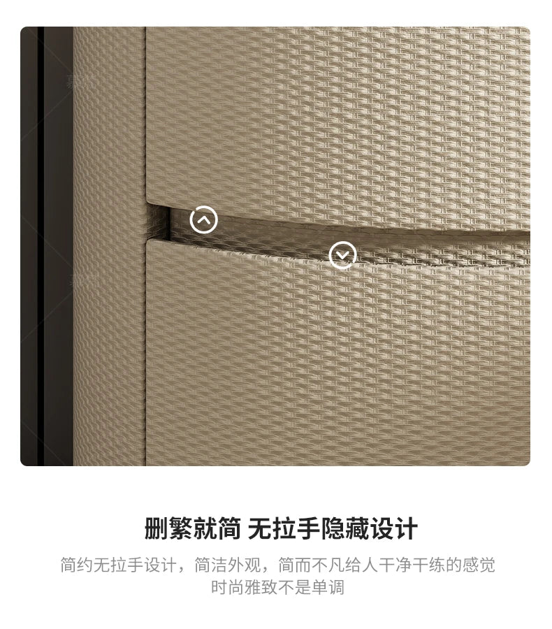 Luxury Modern Nightstand Minimalist Storage Nordic Italian Bedside Table Trendy Simple Muebles De Dormitorio Bedroom Furniture