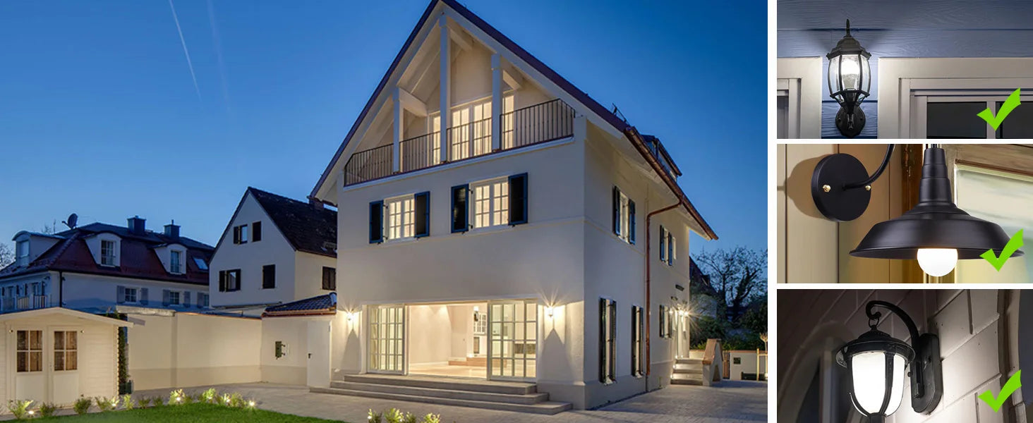 E27 LED Bulb 12W 220V Microwave Radar Motion Sensor Lamp Built-in Light Detection Auto On for Home Living Room Stairs Hallway