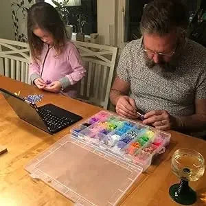 600pcs Colorful Rubber Loom Bands Refill Kit for Boy Girl DIY Craft Gift Set  Rubber Band Loom Make Bracelet Children's Toys