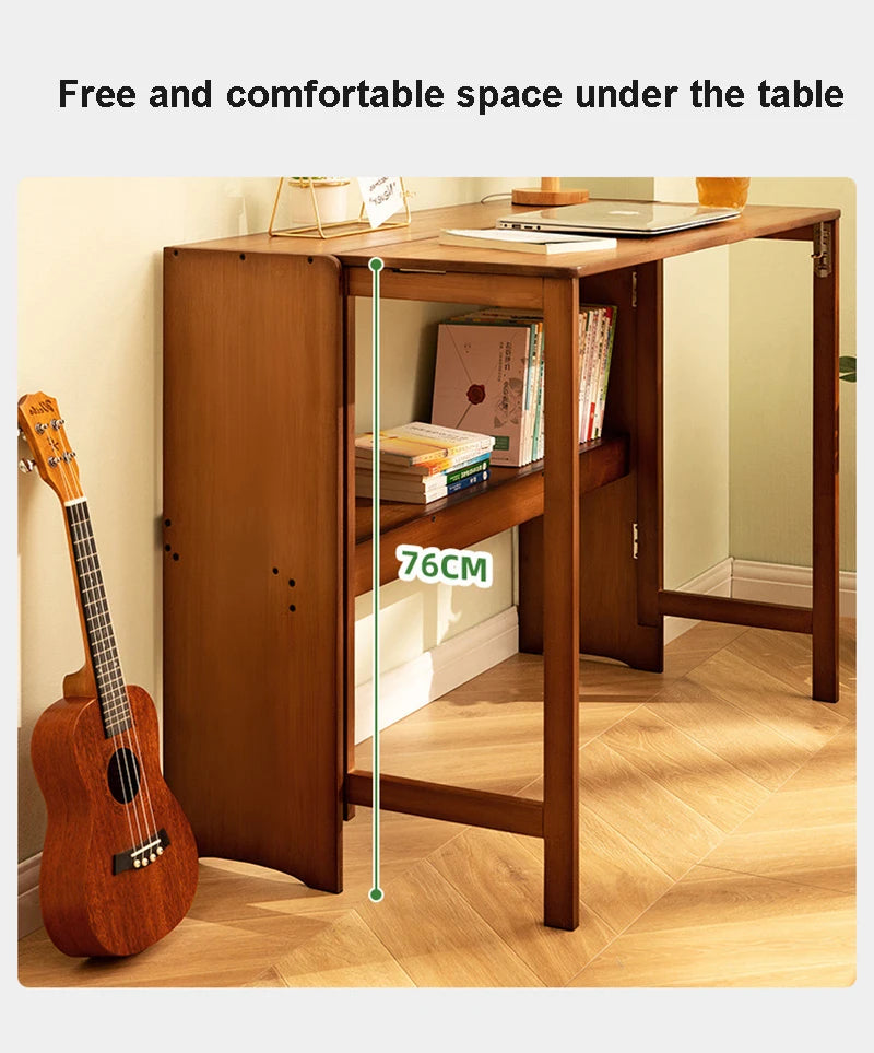 Folding Desk Computer Table Desk Student Household Small Desktop  Bedroom Bedside Writing Workbench