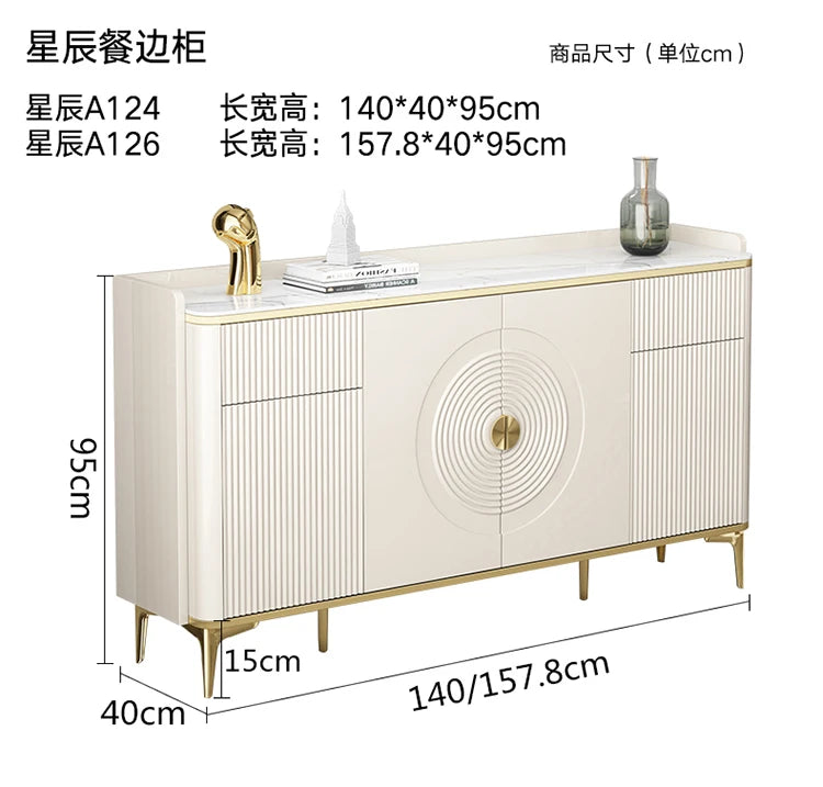 Large Household Living Room Cabinets European Metal Legs Glam Luxury Living Room Cabinets Nordic Modern Szafka Vintage Furniture