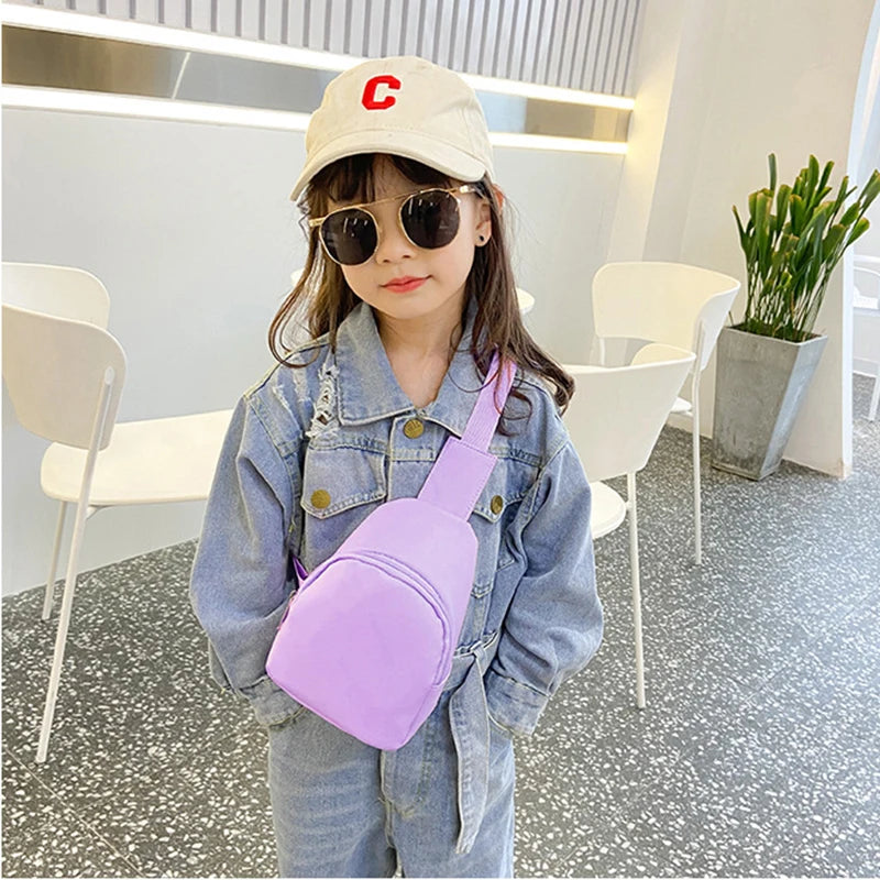 Kpop Demon Hunters Girl Crossbody Bags Letter A-Z Kids Shoulder Chest Bag Cartoon Phone Messenger Bags Birthday Christmas Gift