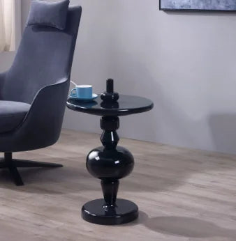 X&D Nordic Creative Solid Wood Baking Varnish Modern Simple Sofa Movable Corner Designer Net Brown Sugar Gourd Small Tea Table