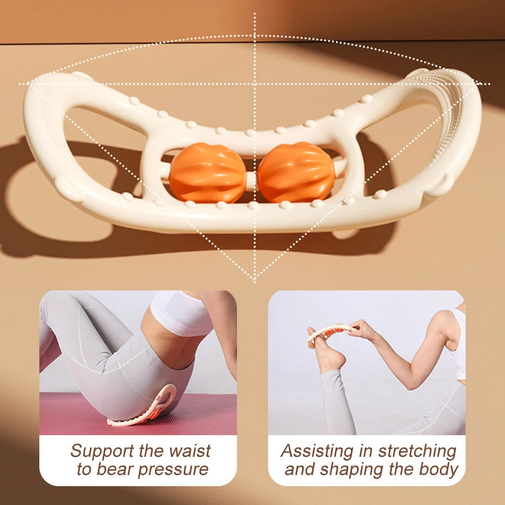 Massage Roller for Neck Thigh Calf and Leg, Personal Muscle Handheld Deep Tissue Trigger Point Foam Myofacial Tools Pro Recovery