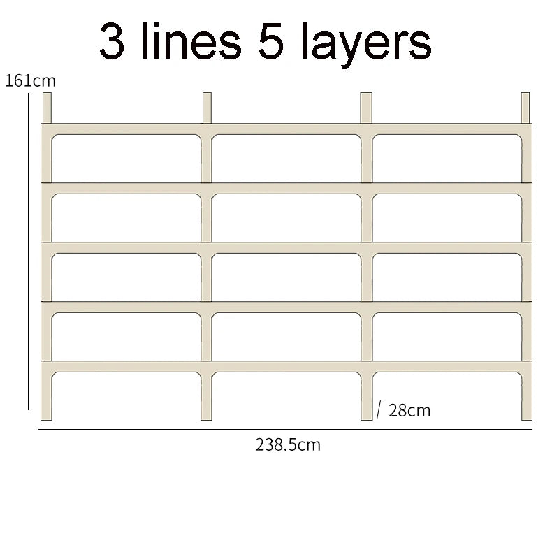 Module Modular DIY Furniture Storage Shelf Bookrack Bookshelf Bookcase Plastic ABS Customized Size Cabinet Multi-function