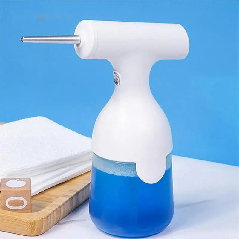 Electric Liquid Foam Dispenser Gun Automatic Continuous Foaming Shampoo Face Wash God Detergent Bathroom Bubble