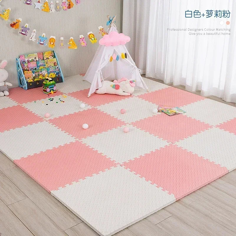 16/18Pcs Baby Puzzle Floor Kids Carpet EVA Foam Baby Blanket Educational Toys Play Mat Rubber Crawling Mat playmat 30x30x1CM New