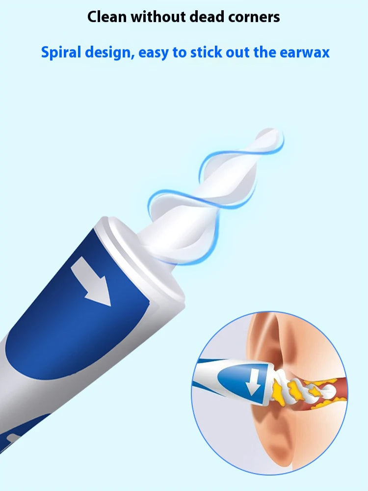Ear Wax Remover Tool Ear Cleaner With Soft Silicone 16 Replacement Tips Simply To Grab Extract Earwax