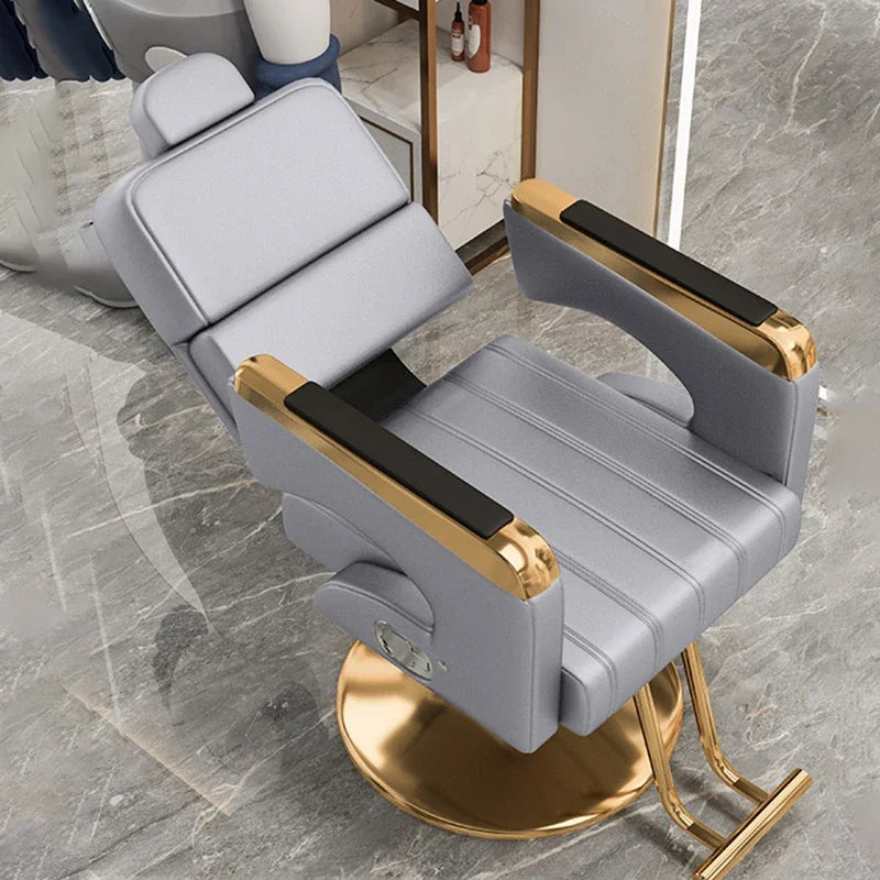 Barber Shop Barber Chair, 360° Rotatable, Hydraulic Lift Chairs, New Design, Customizable Hair Salon Store Furniture Wholesale