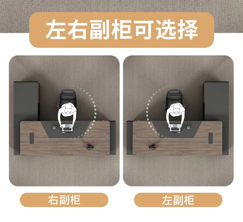 L Shaped Room Desks Computer Commercial Designer Cabinet Table Decoration Chairs Fancy Storage Beistelltisch Furniture