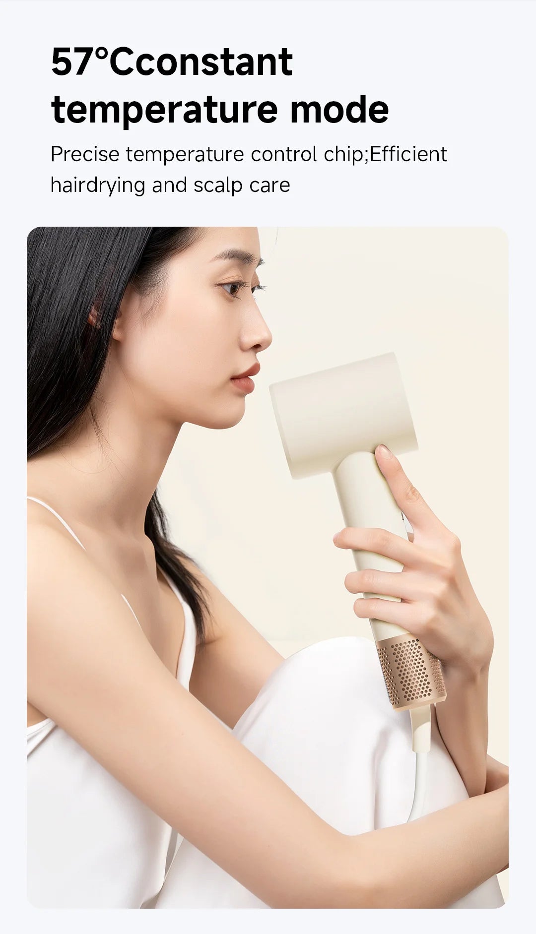 DOCO Hair Dryer High Speed 200 million Negative Ions Hair Care Professional Lightweight Home Travel Gift 110000 Rpm