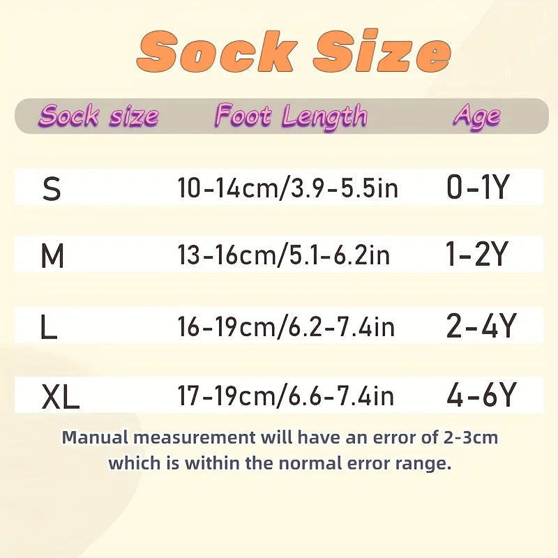 5 Pairs of Floor Socks Cartoon Glue Floor Socks Letter Stripes Animal Dinosaur Baby Socks for Boys and Girls Soft Bottom Indoor Non-Slip Socks Suitable for Daily Life