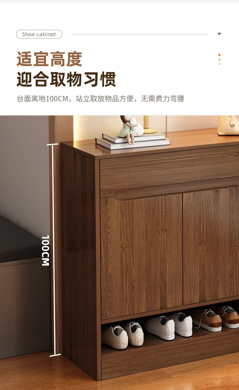 Entrance Hall Organizer Shoe Cabinet Storage Mobile Living Room Shoe Shelf Shelves Space Saving Archivadores Home Furniture