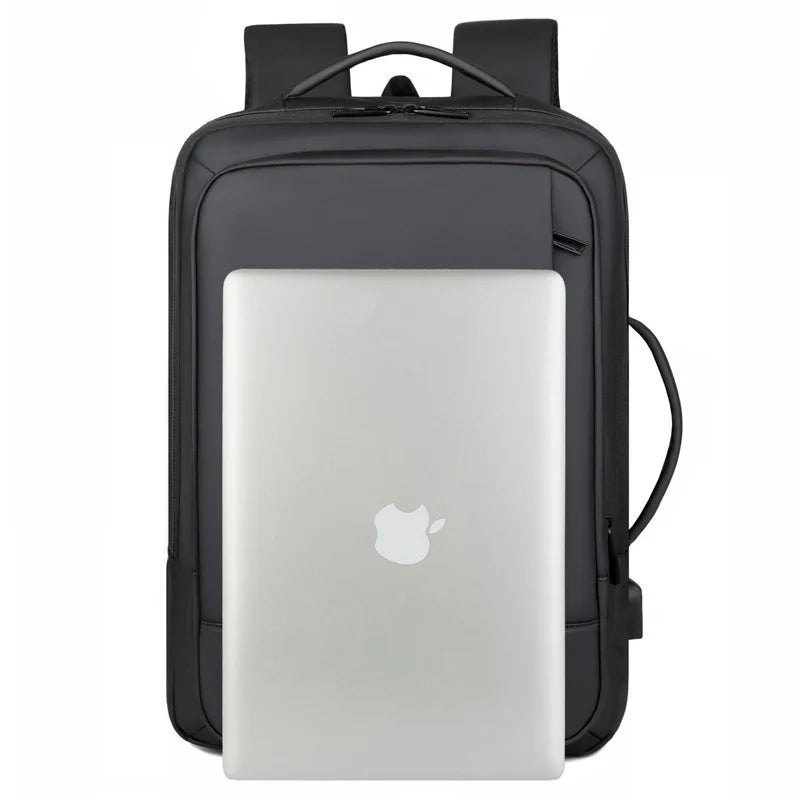 Rilibegan Men Travel Backpack Expand Oxford Big Capacity USB Charge Business Male Backpacks Computer Men Backpacks