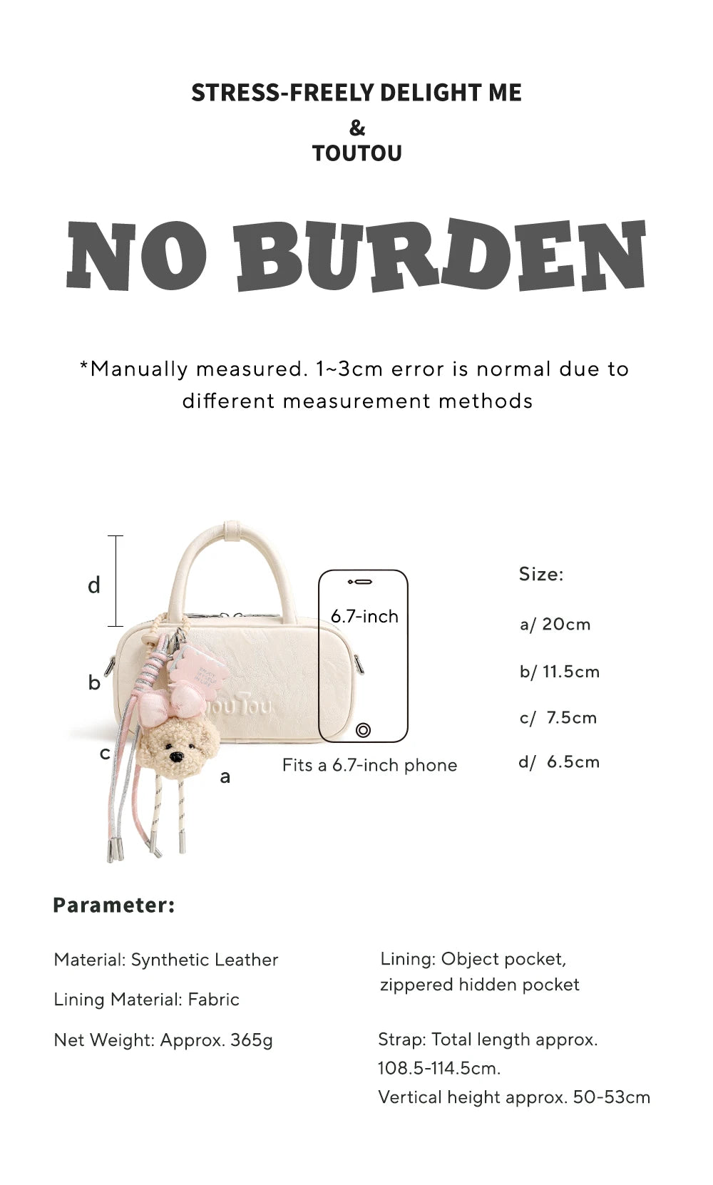 TOUTOU Boston Bowling Bag Imitation Plant Tanning Autumn Shoulder Handheld Crossbody Mini Purse for Women Teacher Christmas Gift