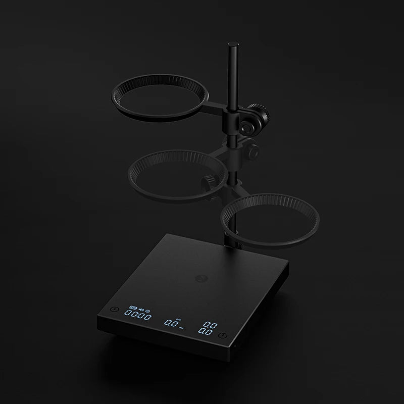 TIMEMORE Blackmirror Duo Coffee Digital Scales Weighing Timekeeping Flow Rate Measurement With Ddetachable Stand Mini Coffee