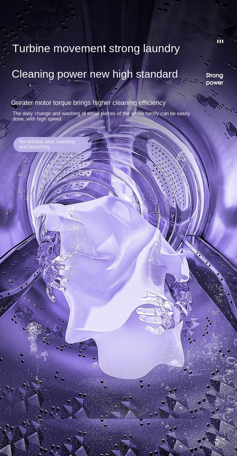 2025 Folding Washing Machine Portable Mini Dehydratable Dormitory Student Socks Underwear Panties Home Appliance Free Shipping