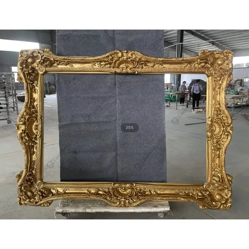 Ornate Luxury Baroque Wooden Extra Large Interior Vintage Classic Frame Floor Oversize Mirror