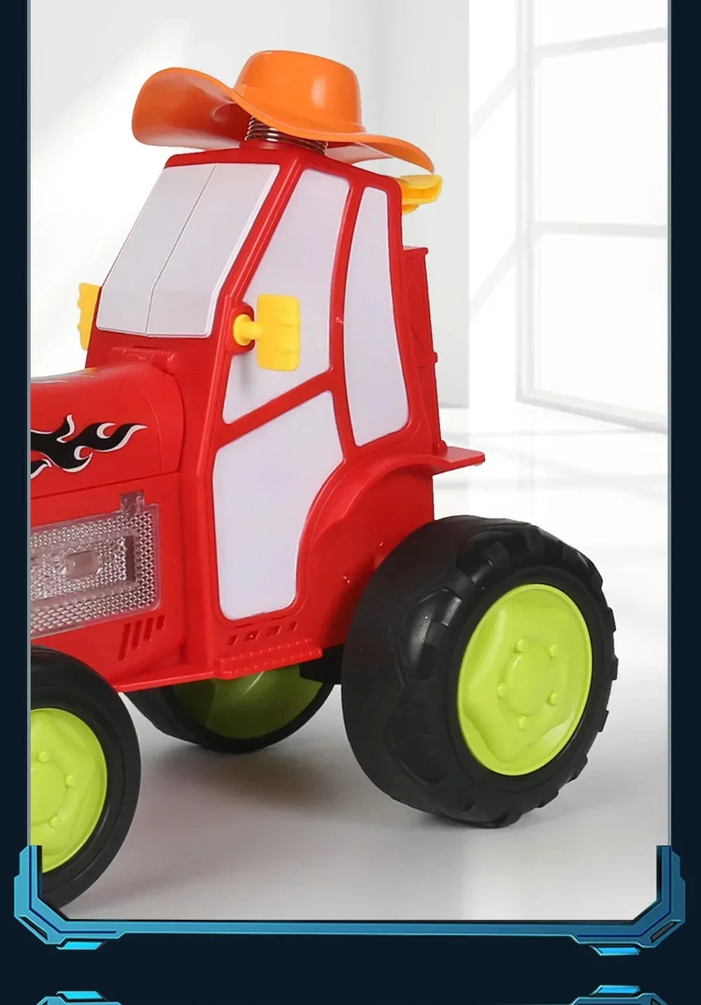 Crazy Jumping Stunt Car Wireless Infrared Remote Control Car Dance Lights Music Swing Fun New And Unique Children's Toys