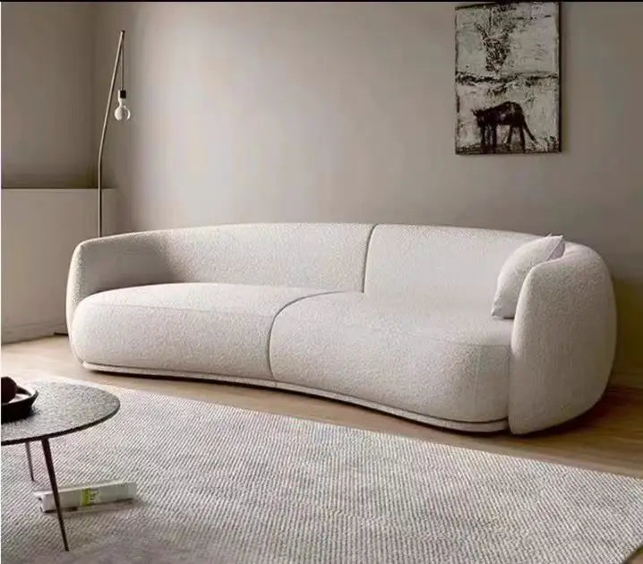 Narrow European Living Room Sofas Minimalist Curved Individual Living Room Sofas Lounges Modern Divano Soggiorno Home Furniture