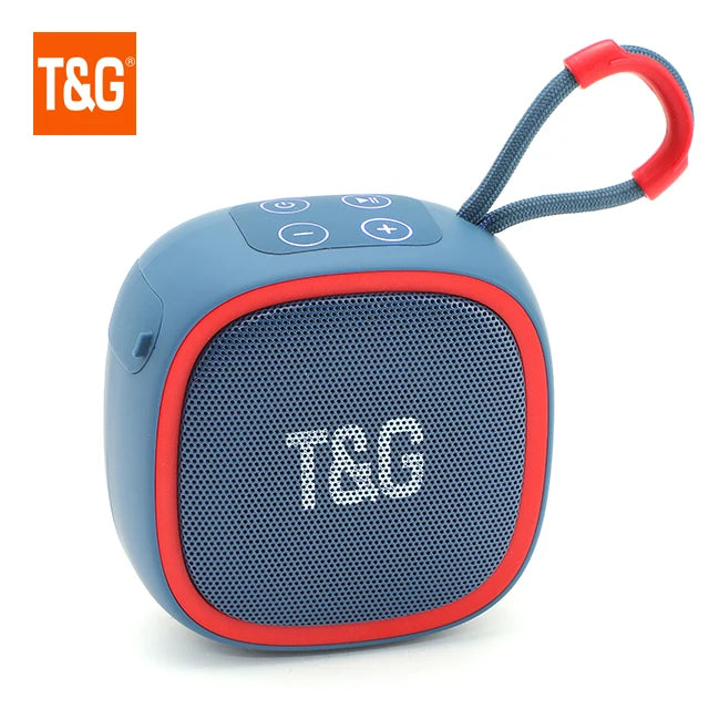 Bluetooth Speaker TG659 Mini Portable Wireless Powerful Speakers TWS BT 5.3 Sound Box HIFI Loudspeaker Supports TF Card Radio