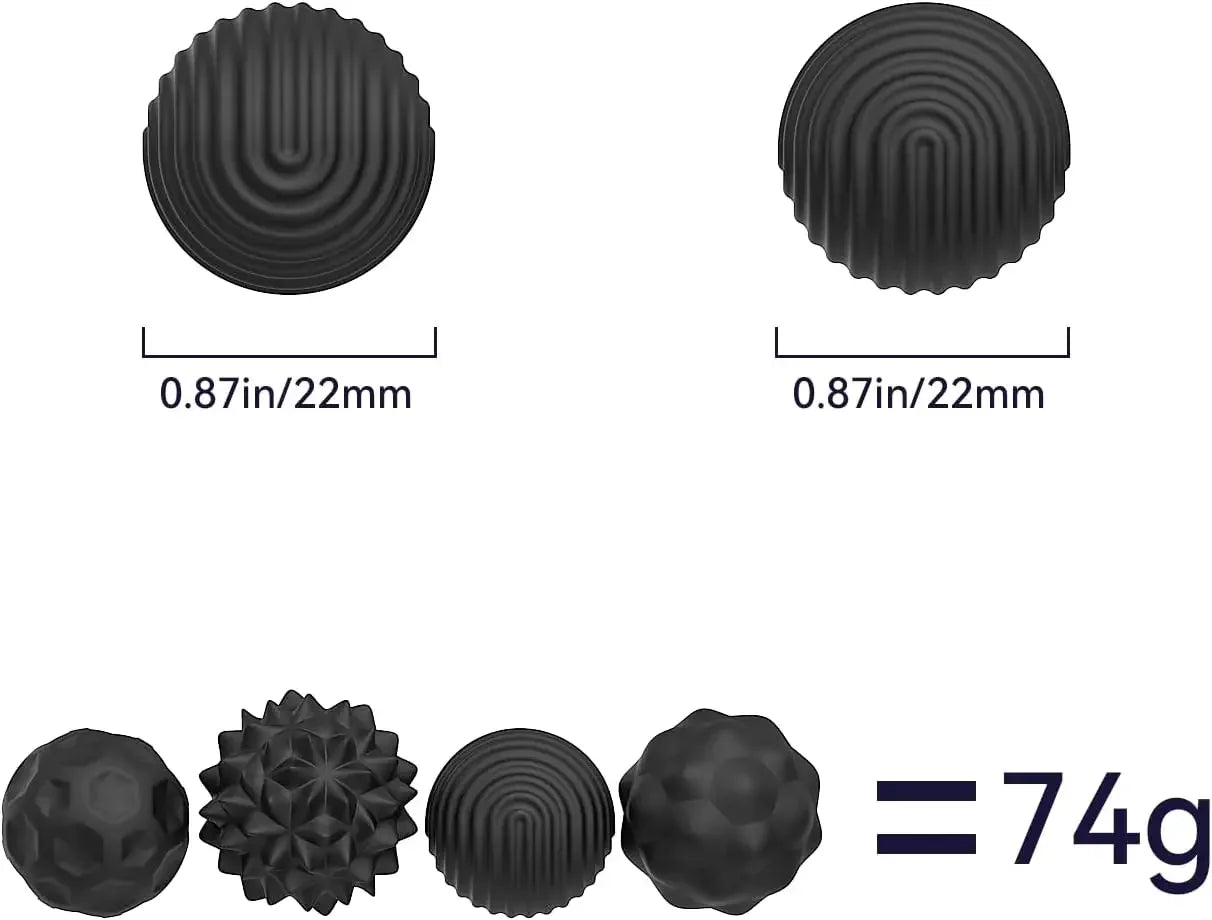 Silicone Magnetic Sensory Balls Fidget Toy Worry Balls Autism Calming Fidgeting Toy Kid Adults Anxiety Relief Stress Sensory Toy