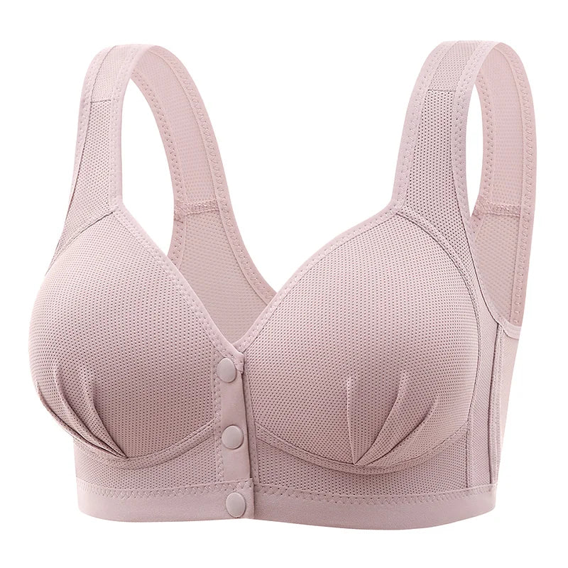 Maternity Bra Wire Free Front Closure Breastfeeding Nursing Bra Pregnant Women Sleeping Bras Gorge Allaitement