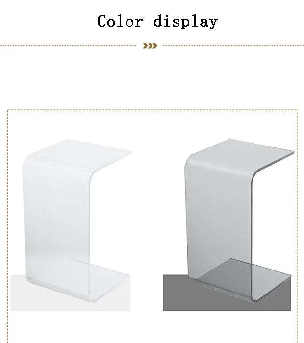 Acrylic Coffee Tables Sofa Small Side Table Modern Bedroom Nightstands Piaochuang Tea Desk Storage Desks Nordic Furniture