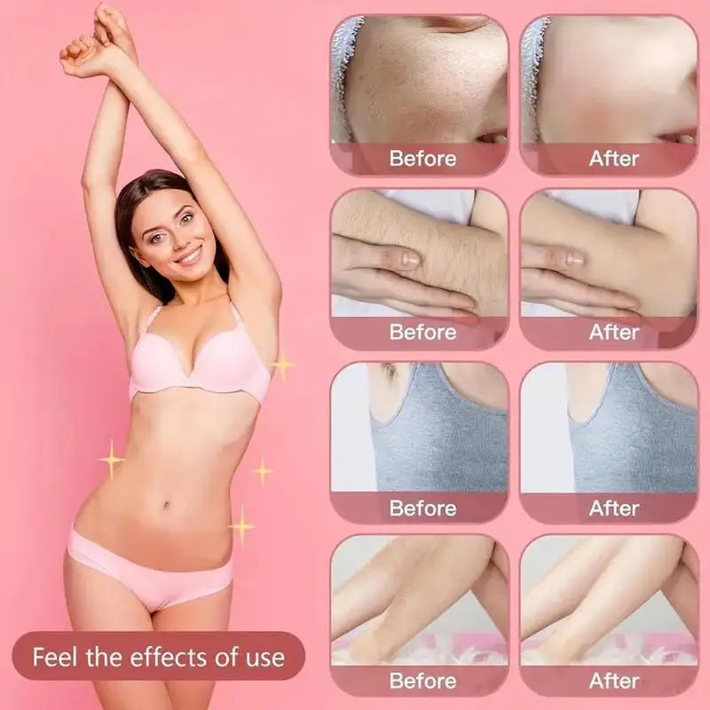 Portable double-headed ladies' shaver, household travel washable USB charging, portable private parts slimming machine, female b