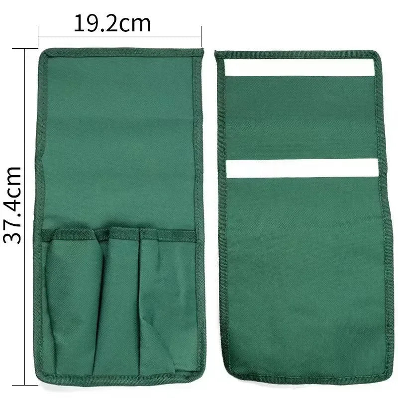 Garden Kneeler and Seat Foldable Kneeling Stool with Thicker Foam Pad Heavy Duty Bench with Tool Pouch Gifts for Fishing Green