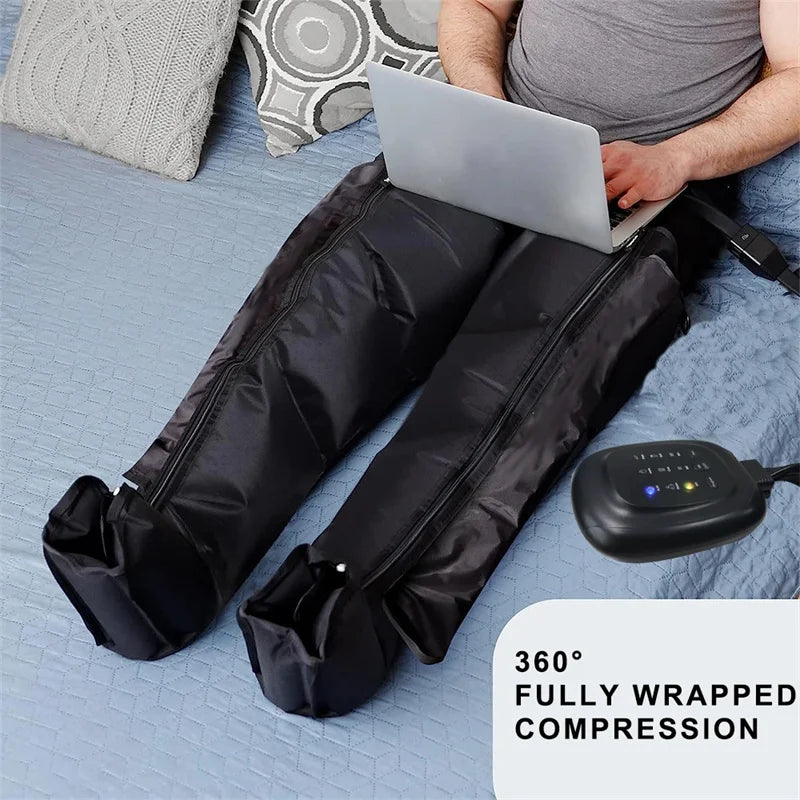 Pneumatic Compression Leg Recovery System Foot Massager For Circulation And Relaxation Calf Massage Reduce Muscle Tension Device