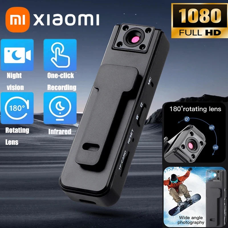 Xiaomi A9 High-definition 1080P Mini Camera Night Vision Portable Digital Camera Outdoor Sports Camera Riding Camcorder