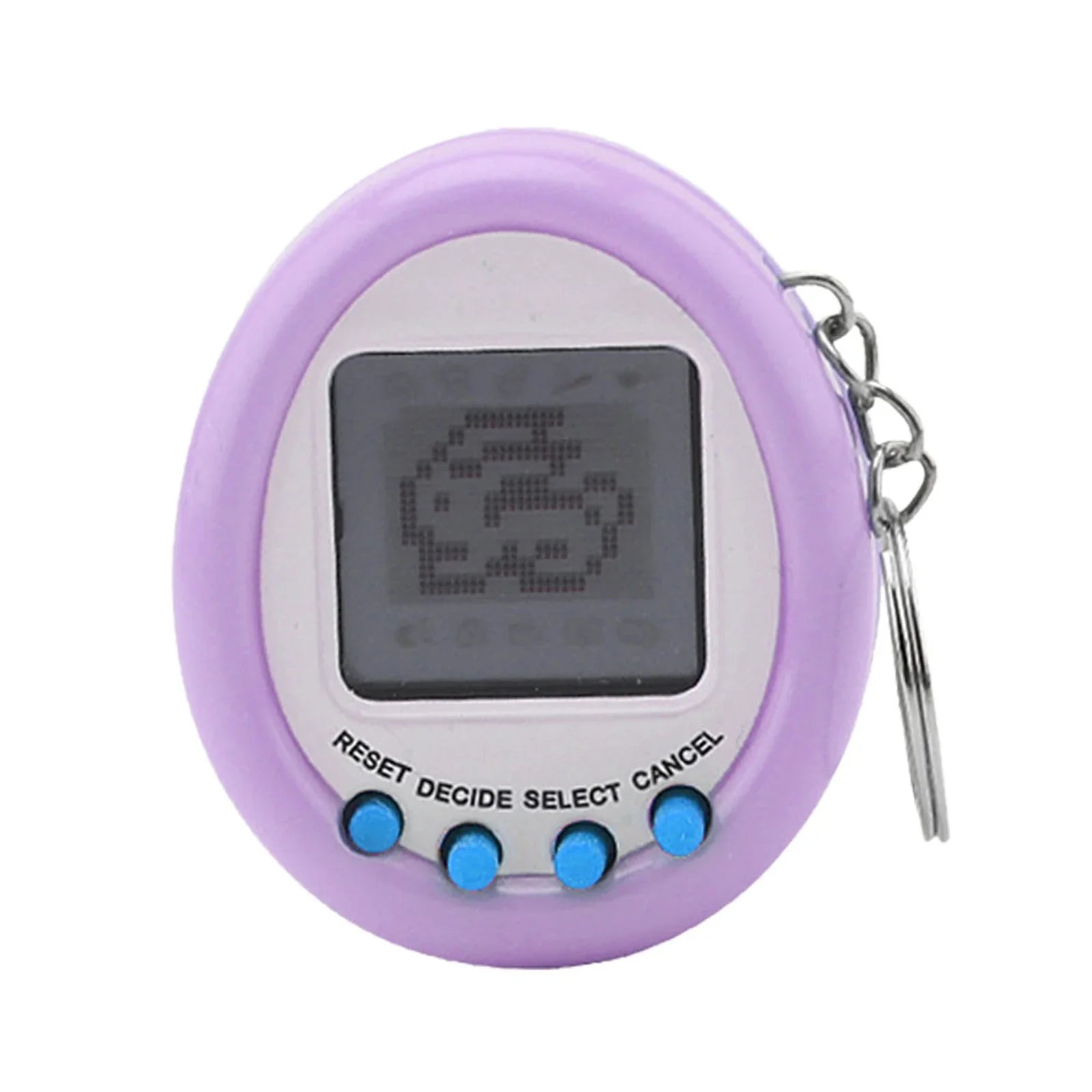 1Pcs 90S Nostalgic Tamagotchi Electronic Pets Console Kid’s Toy Portable Keyring Funny Virtual Cyber Toy Christmas New Year Gift
