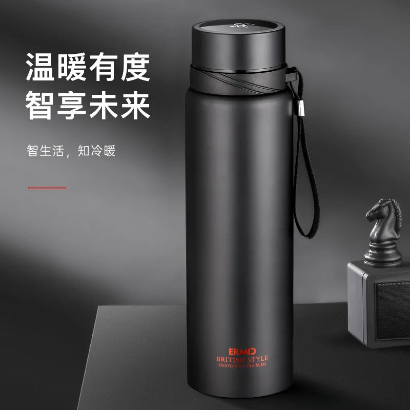 1000ml Thermal Keep Cold Water Hot Water Bottle Thermos Flasks Stainless Steel Thermos Water Tea Coffee Vacuum Bottle Drinkware