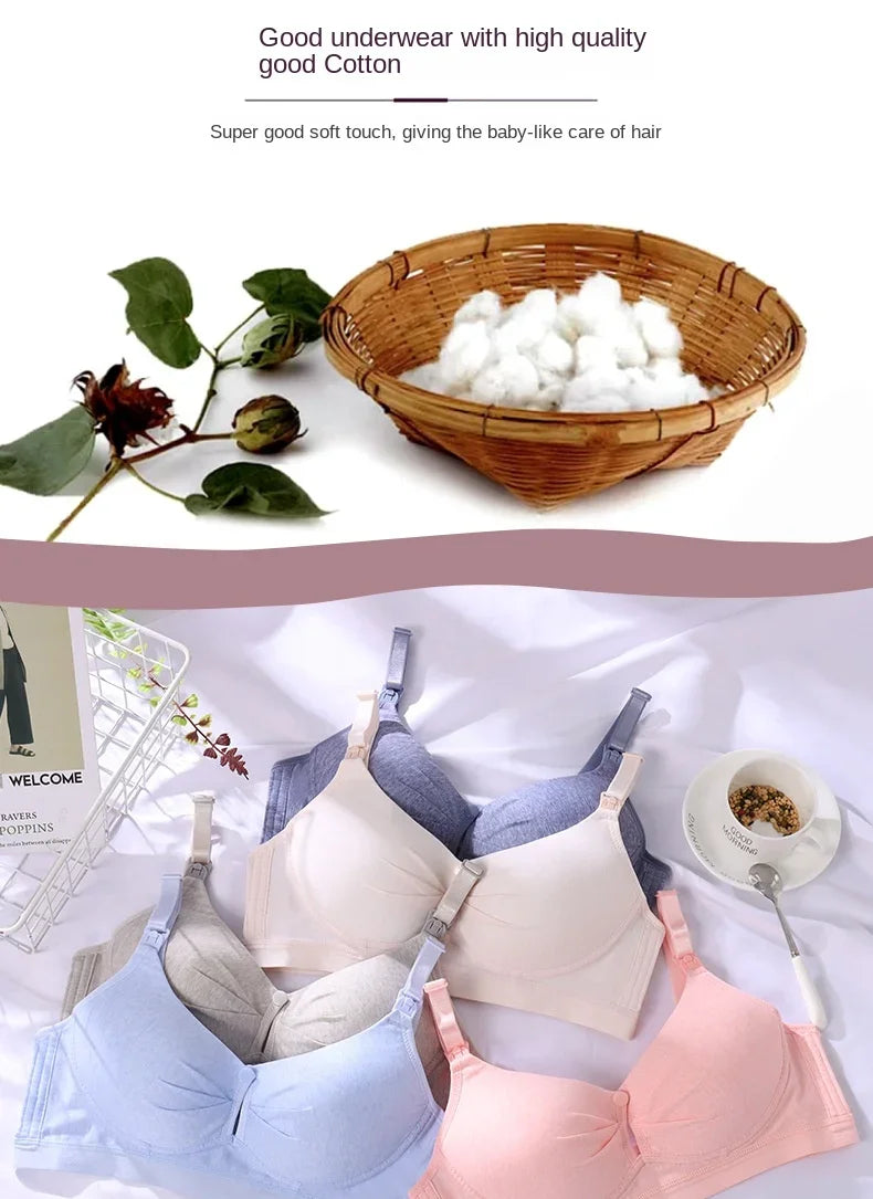 Maternity Nursing Bras BreastFeeding Maternity Clothing for Pregnant Women Underwear Clothes Soutien Gorge Allaitement bra