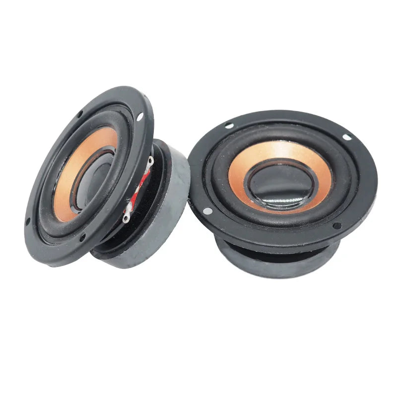 2 pcs/lot 63mm 4 ohm 5W Speakers Subwoofer 45 Core Magnetic Round Bass Loudspeaker DIY Mini Portable Bluetooth Speaker