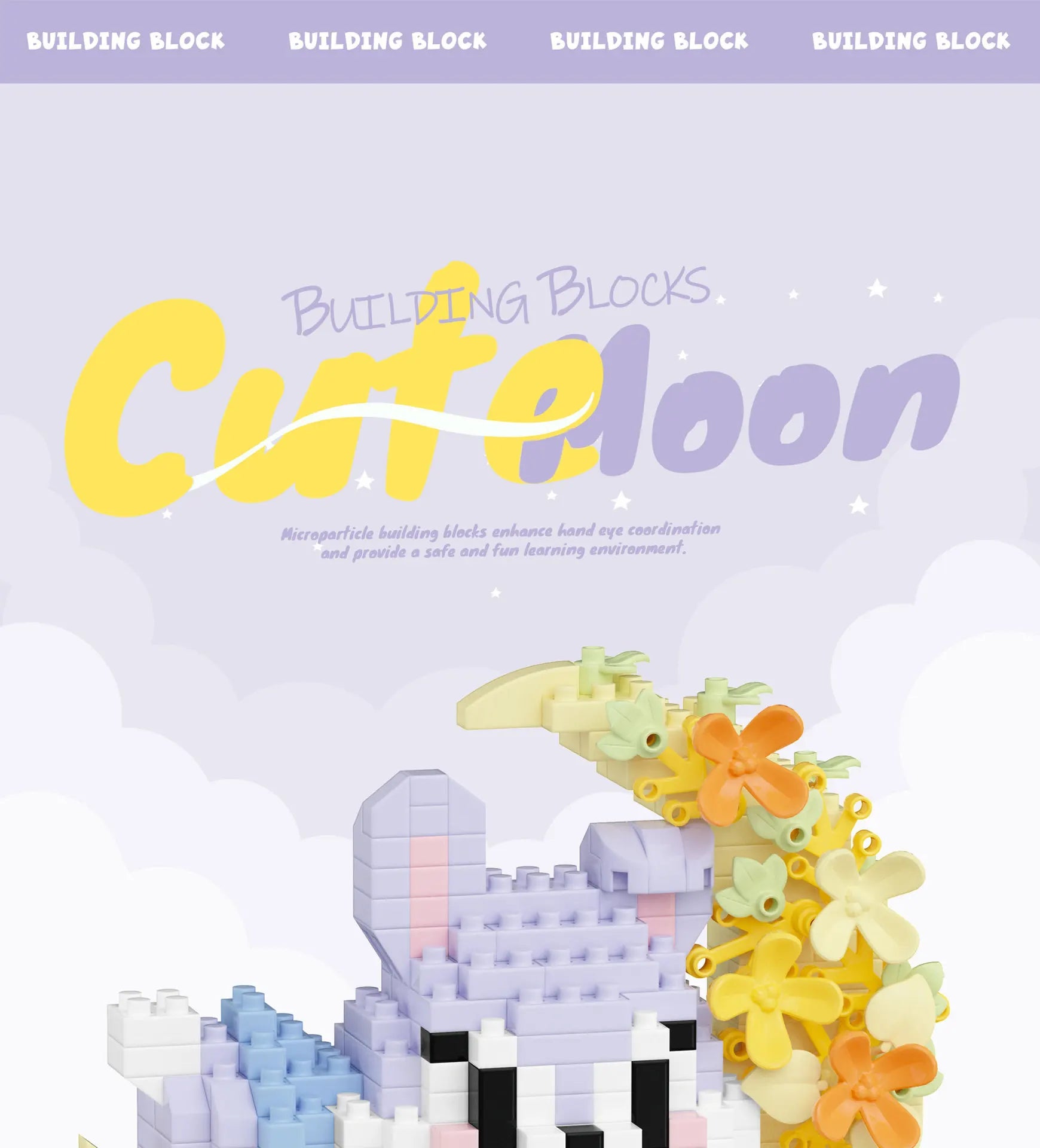 Mini Dog Cat panda raccoon Cute Pet Small Building Block Model Series Ornaments Children's Toy Christmas Birthday Gifts for Kids