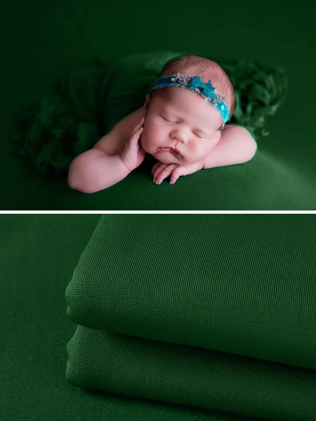 Newborn Photography Props Soft Wrap Blanket Backdrop Stretchable Fabrics for Baby Posing Studio Shooting Photo Accessories