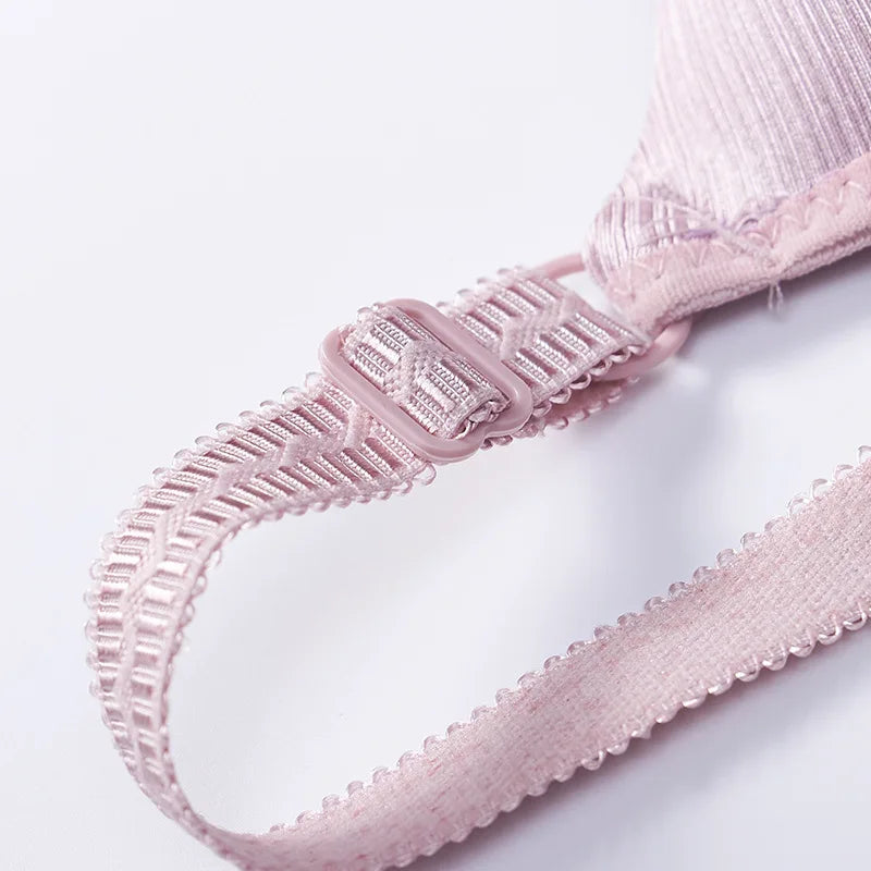 Thin Large-sized Lace Without Steel Rings For Pregnant Women's Breastfeeding Underwear Comfortable Breathable For Women's Bras