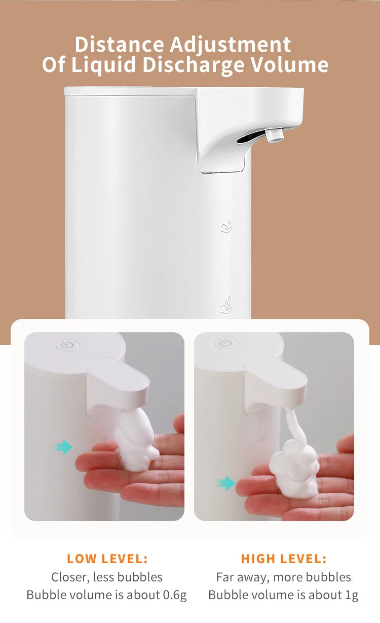 Stainless Automatic Soap Dispensers Rechargeable Touchless Sensor Smart Washing Hand Machine Liquid Hand Sanitizer Pump Foaming