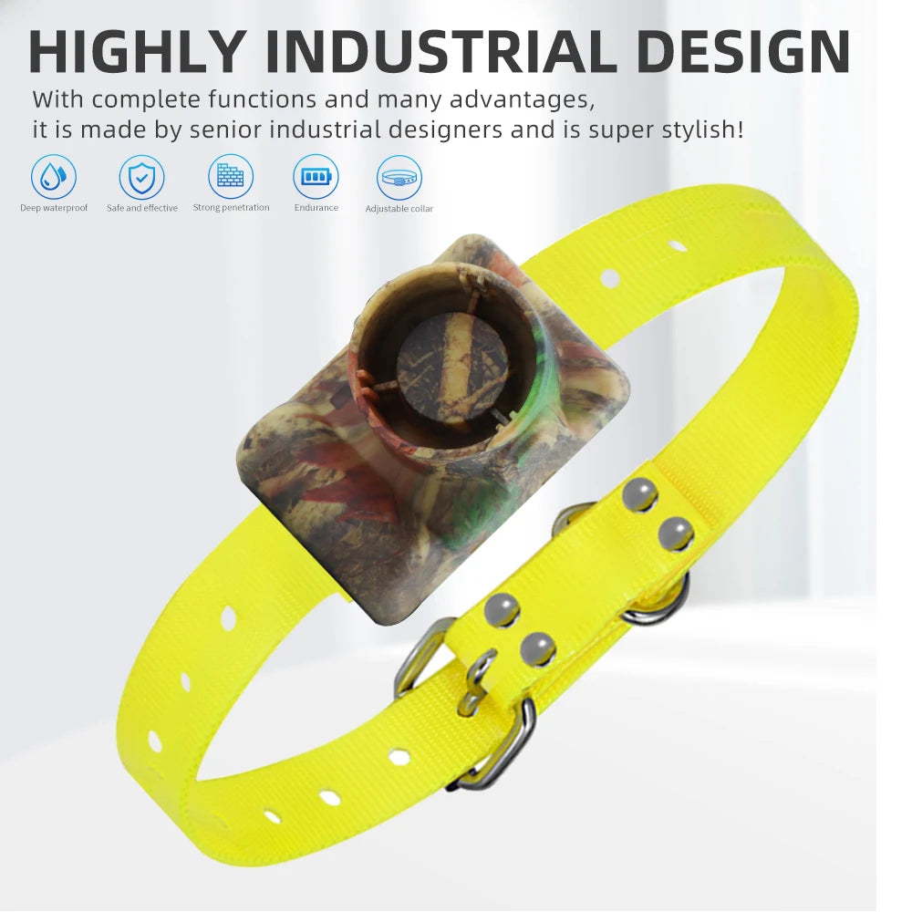 Sound Localization Collar For Hunting Dogs Beeper Dog Training Collar Waterproof Beeper Collars For Sports Training