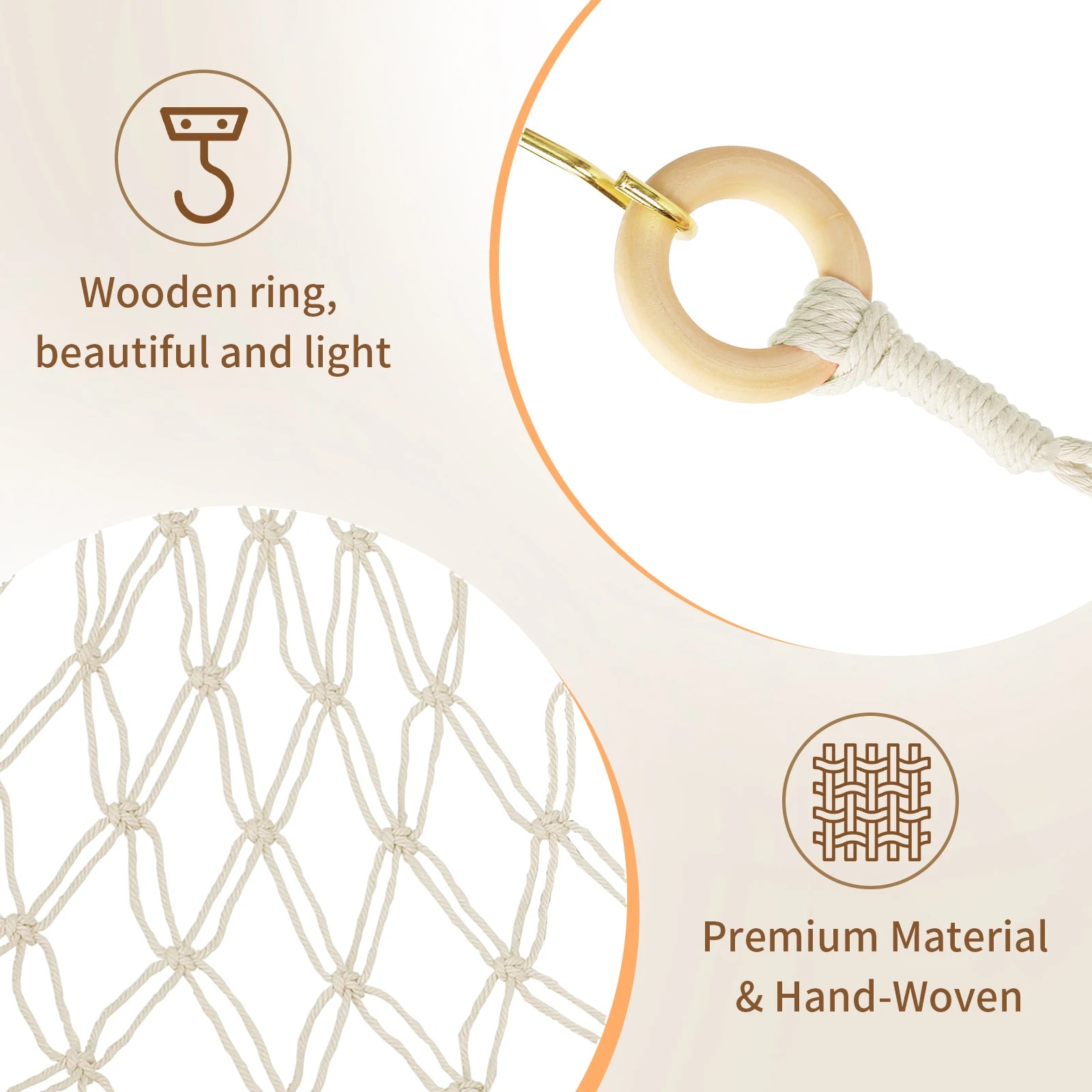 Plush Toy Hammock Large Capacity Stuffed Animals Organizer Net Macrame Tassels Boho Home Wall Decoration Hanging Basket