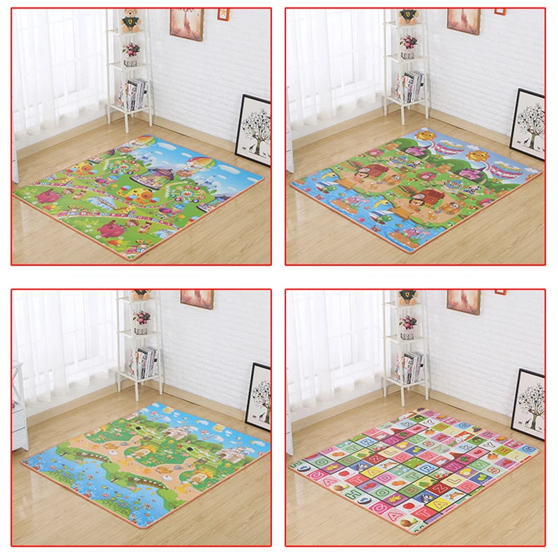 120*90cm Baby Play Mat EPE Activity Gym Kids Crawling Mats Carpet Baby Game Carpet for Children Rug Floor Newborns Eva Foam Toys