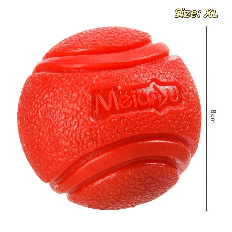 Pet Dog Toys Dog Ball Dog Bouncy Rubber Solid Ball Resistance to Dog Chew Toys Outdoor Throwing and Recovery Training for Dogs